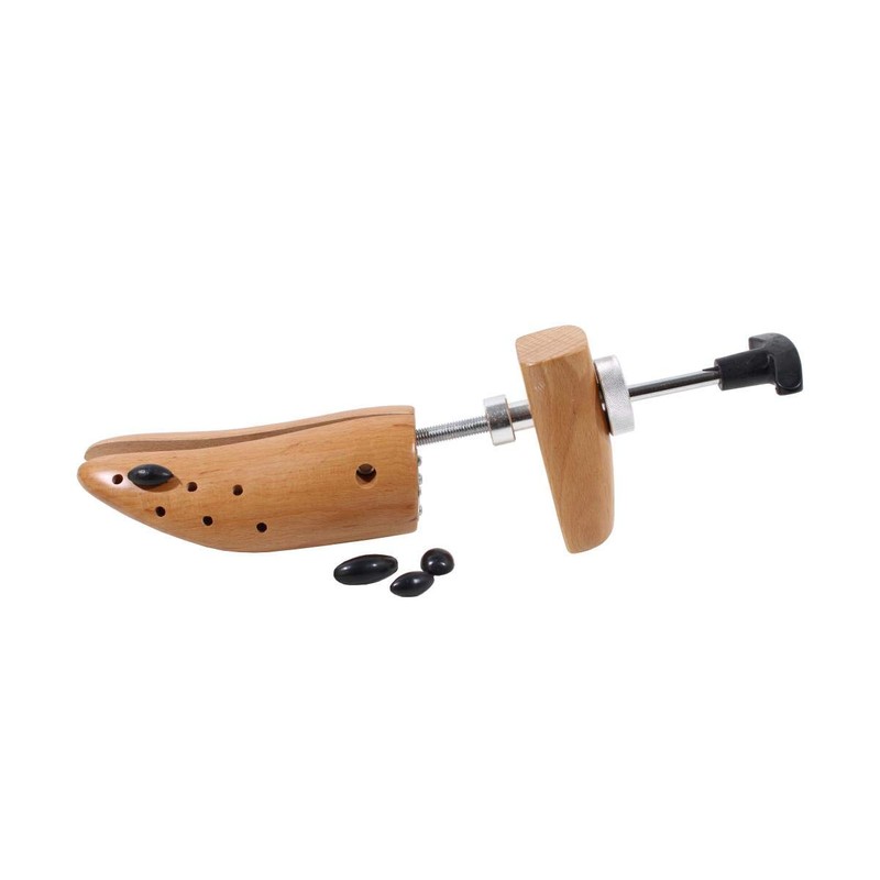 DELFA Women's Shoe Stretcher with 2-Way Metal Mechanism Beech Wood