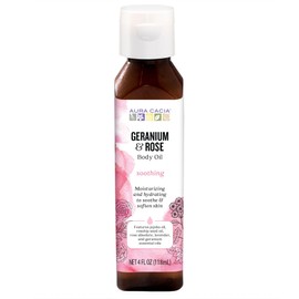 Aura Cacia Geranium Body Oil 4 fl. oz.