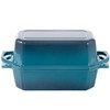 Flavehc Bread Pan Cast Iron Loaf Pan with Lid Bread