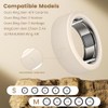 Ultra-Thin Silicone Cover for Oura Ring - 4 Pack