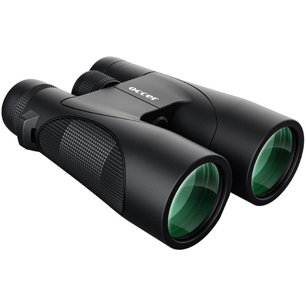occer 12x50 Bird Watching Binoculars for Adults - HD High Powered Binoculars with Clear Vision - Easy Focus Binoculars with Long Range for Hunting Hiking Travel Cruise Trip Concert Stargazing