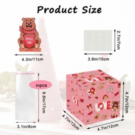 Valentine's Day Money Box for Cash Gift,Valentine's Day Pull Surprise Money Gift Box for Her Him Presents,Funny Pull Cash from Money Case Novelty Festival Cash Drawer Valentines Gifts for Girlfriend