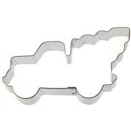 Vintage Truck with Tree 5 Inch Cookie Cutter from The Cookie Cutter Shop – Tin Plated Steel Cookie Cutter – Made in the USA
