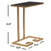 Safavieh Home Collection Murphy Gold Accent Table