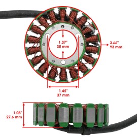 For Kawasaki Stator & Gasket for Kawasaki KFX450R KFX 450R KSF450B Ksf 450B 2008-2014 Magneto