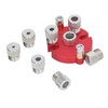 Self Center Dowel Jig Aluminum Alloy Hole Puncher Locator Precise