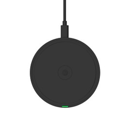 ATT - Almohadilla de carga inalámbrica Qi de 15 W, cargador rápido USB C                                                                              