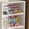 4 Tier Acrylic Display Risers, Clear Perfume Organizer Stand, Large