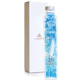 FLOWERIUM Father's Day Gift, Herbarium, Popular, Gift, Present, Wife, Girlfriend, Flower Gift, Flower Gift, Made in Japan, Wedding, Anniversary, Birthday, Women's, Popular, Celebration, Retirement, Flower, Toilette (Blue)