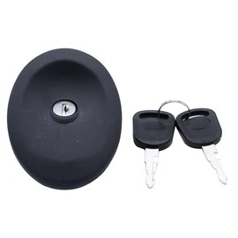 YUCHENSHLP Locking Fuel Tank Filler Cap With 2 Keys 3966745 Compatible with Ford Transit Mk4 Mk5 1991-2000