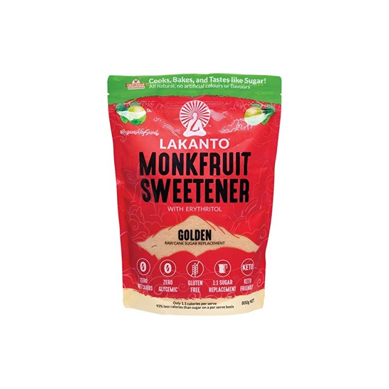 Lakanto Monkfruit Sweetener Golden, 800 g, Golden