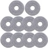 HACOBEST 10pcs Mop Pads for Roborock Qrevo Curve/Roborock Qrevo Edge