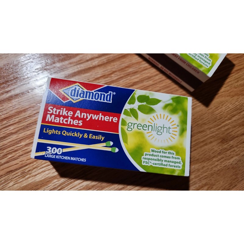 Strike Anywhere Matches - Perfect for Survival Kits, Camping, and