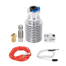 HzdaDeve Hotend for Prusa I3 MK3 Printhead Print Head Heatsink Heat Break Extruder Kit with Additional for Prusa I3 MK3/Prusa I3 MK3S+ 3D Printer Hotend Replacement