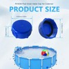 lingsee Replacement Drain Valve Caps,Blue Replacement Drain Valve Caps Plastic