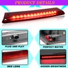 KEEGTBOX High Mount Stop Lamp LED Third Brake Light Compatible