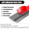 Floor Transition Strip Self Adhesive,PVC Carpet to Tile Flooring Transition
