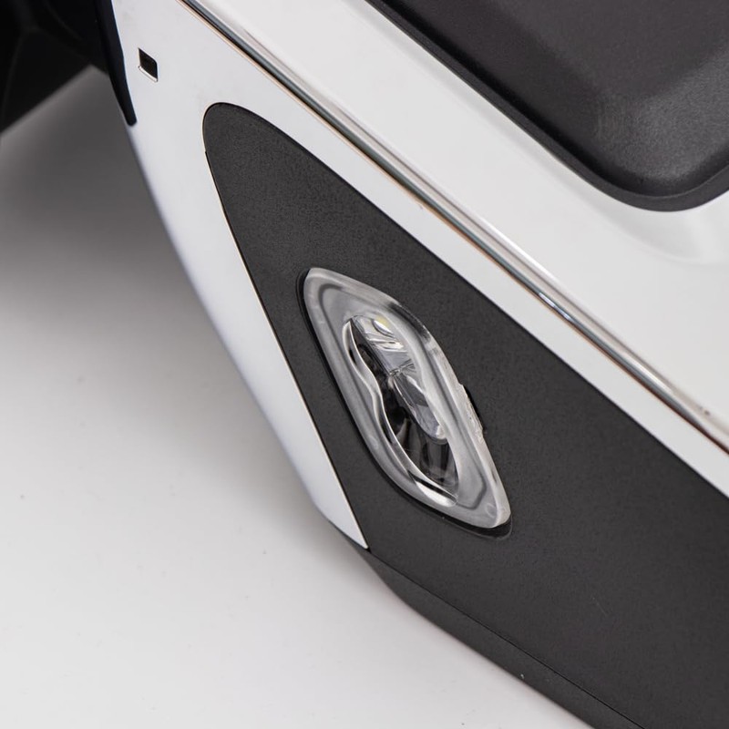 For Ford F150 2021-2024 Door Mirror Assembly with Chrome Back