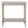 Safavieh Home Collection Tinsley Greige Rectangular Bottom Shelf Console Table