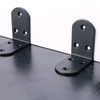 4Pcs Corner Brackets for Wood, 90 Degree Angle Brackets, Right