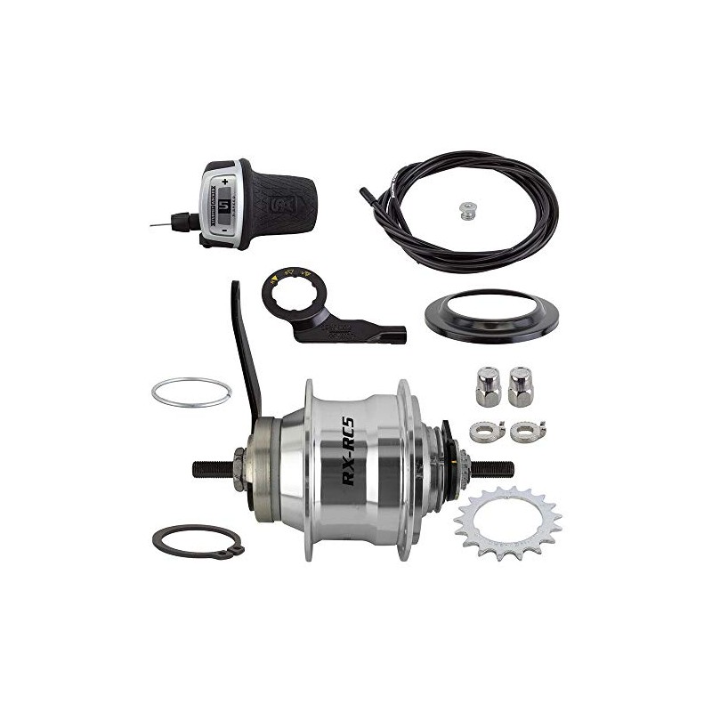 Sturmey-Archer RX-RC5 5-sp coaster hub 36h - silver