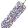 FRCOLOR 2pcs Beadable Ballpoint Pens Sparkling Rhinestones Ink Bead Pen