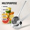 Zulay Kitchen Lemon Squeezer Stainless Steel with Premium Quality Heavy