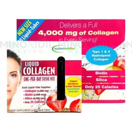 Applied Nutrition Colageno Liquido, Una Por Dia 300ml Sabor Mezcla Tropical                                                                           