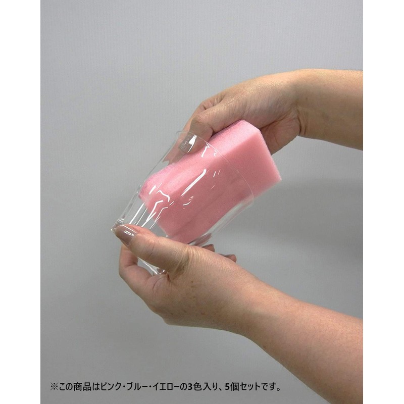 Ohe Kitchen Sponge, 3 Colors, Approx. 4.1 x 2.4 x