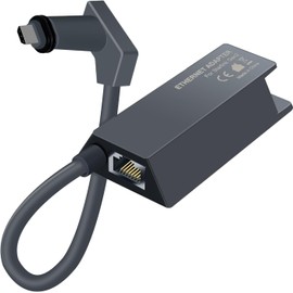 Glitfix Starlink Ethernet Adapter for Starlink Internet V2, 1000 Mbps Fast and Stable Network Connection, Applicable to Starlink Standard Actated Gen 2 Adapter, Length 1 Meter