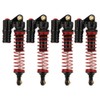 RZXYLRC Aluminum Alloy Shock Absorbers High Strength Springs Shocks Set