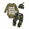 Tearfuty Newborn Baby Boy Clothes Long Sleeves Romper Camouflage Long