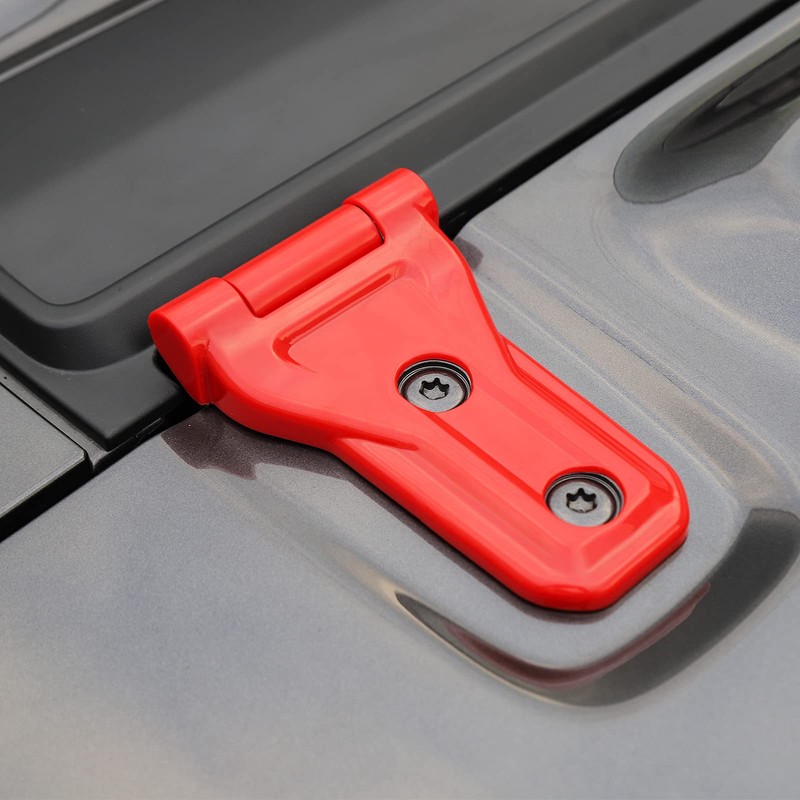 RT-TCZ Hood Hinge Cover Exterior Decoration Kits Accessories for 2018-2023