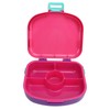 Bento Lunch Box ABS Separate Compartments with Buckle Handle Leakage