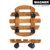 Wagner Palisande Country 20018201 Multi-Purpose Trolley Chestnut Round