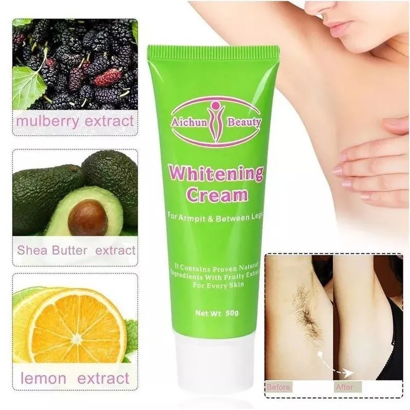 Crema Aclarante Axilas Entre Pierna Codos Aichun Full