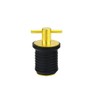 DollaTek Brass T-Handle 1â or 1-1/4â Drain Plug for Boat (1â Drain Plug)