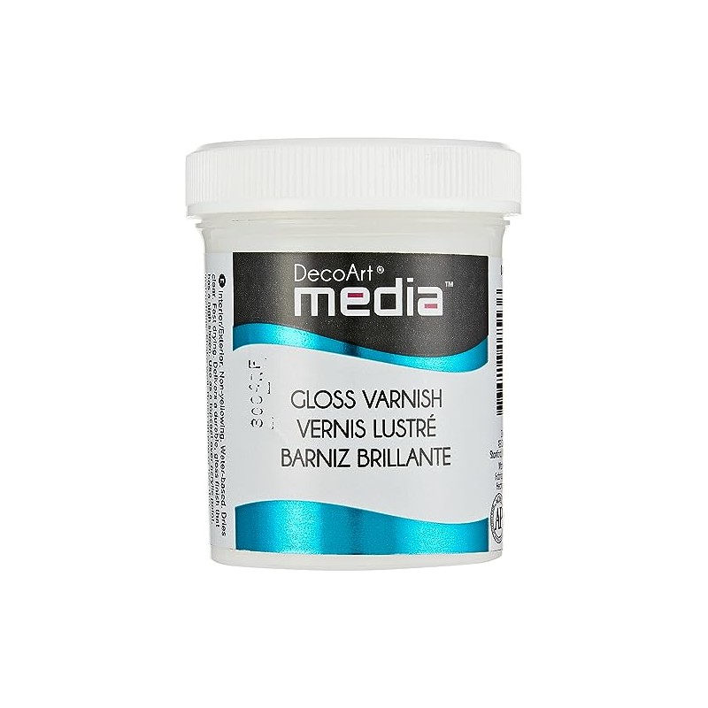 Deco 79 Media Varnish, 4-Ounce, Gloss