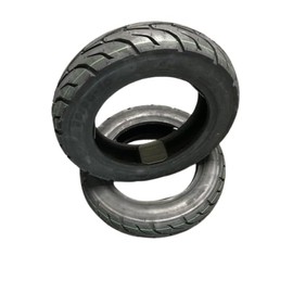 2 x all-weather scooter tyre set, 90/90-10 TL, 1 x front, 1 x rear (M+S) 50J scooter