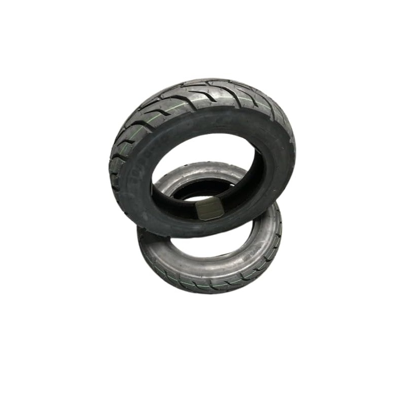 2 x all-weather scooter tyre set, 90/90-10 TL, 1 x