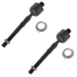 TRQ Front Inner Tie Rod Set Compatible with 2006-2012 Ford Fusion 2007-2012 Lincoln MKZ 2006 Zephyr 2006-2009 Mercury Milan