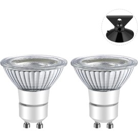 Bombillas LED GU10 para campana extractora, foco LED para electrodomésticos de cocina, foco halógena de repuesto de 50 W, equivalente a 5000 K, 6 W 550 lm, regulable, impermeable, IP65 paquete de 2