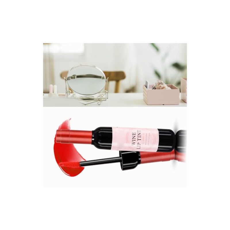 FILFEEL Botella de Vino Tinte de Labio Maquillaje de Lápiz