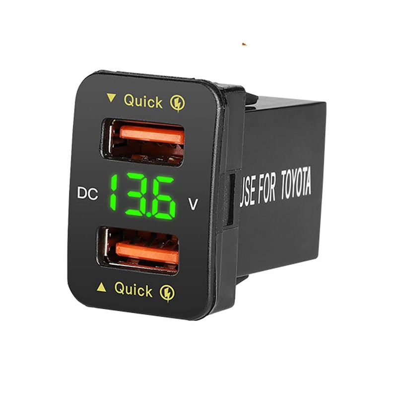 YOBIS Power Socket, 2 USB Ports, Communication Panel, Smartphone Charger,