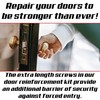 Easy DIY Stripped Screw Hole Repair Kit | Door Hinge