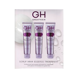 great hair GH Great Hair Steam Clinic Scalp Hair Essence No-Wash Treatment 110ml set of 3 / GH 그레이트헤어 스팀 클리닉 스칼프 헤어에센스 노워시 트리트먼트 110ml 3개 세트