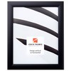 Craig Frames 1WB3BK 20 by 33-Inch Picture Frame, Smooth Finish,