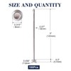 #12 x 5 Sheet Metal Screws 100PCS 410 Stainless Steel