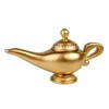 Dr Toms Gold Painted Genie Lamp Costume Prop