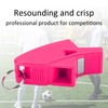 AUHX Referee Dolphin Whistle, Durable Resonant Whistle for Competition Sports